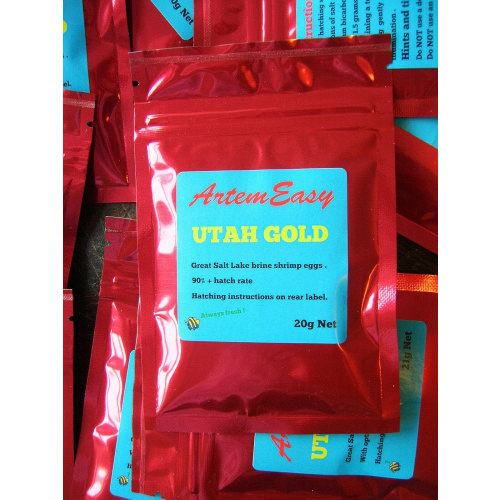 Genuine Utah Sourced Brine Shrimp ) Artemia ) Eggs